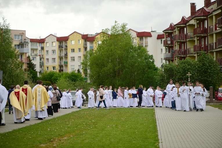 Nabożeństwo fatimskie w Olsztynie