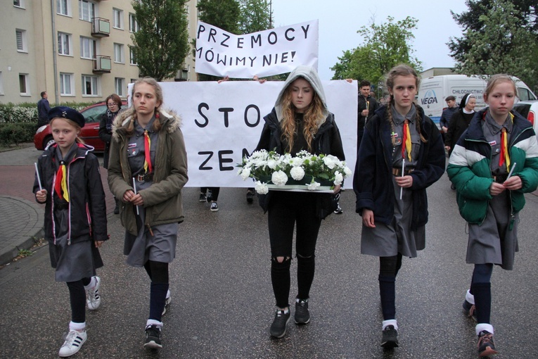 Marsz przeciwko przemocy. Po zabójstwie ucznia w Wawrze