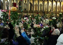 Kraków. Uroczystości ku czci św. Rity w kościele św. Katarzyny Aleksandryjskiej