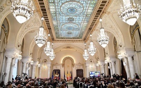 Franciszek przemawia do przedstawicieli Rumunii i korpusu dyplomatycznego