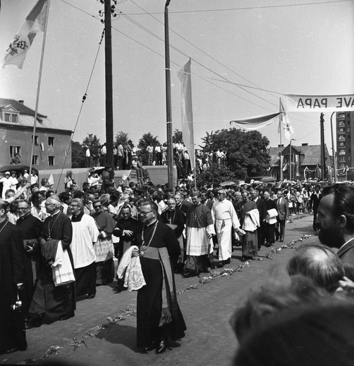 Papież Jan Paweł II w Mogile, 1979 r.