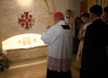 Poświęcenie kaplic Ziemi Świętej w sanktuarium św. Jana Pawła II