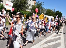 W Przasnyszu marsz ku Karcie Praw Rodziny