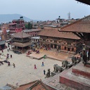 Starożytne centrum Bhaktapur, historycznej stolicy Nepalu 
