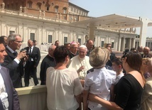 Audiencja z Ojcem Świętym Franciszkiem