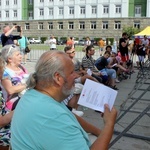 Spotkanie na placu Krakowskim 