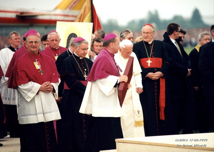 Wizyta Jana Pawła II w obiektywie A. Witwickiego
