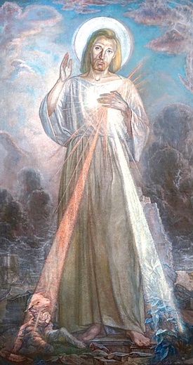 ▲	Ta podobizna, według „Dzienniczka” św. Faustyny, powstała jako czwarta – po wileńskiej, lwowskiej i krakowskiej.