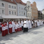 Centralna  procesja Bożego Ciała w Gliwicach