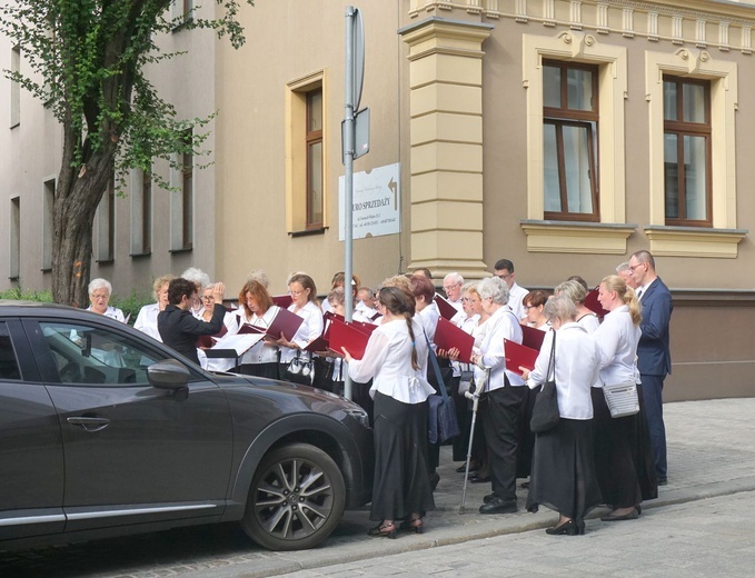 Centralna  procesja Bożego Ciała w Gliwicach