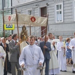 Centralna  procesja Bożego Ciała w Gliwicach