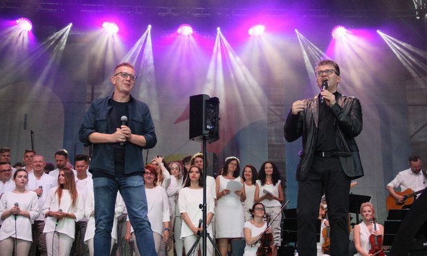 Jednym z gości tegorocznego koncertu był dziennikarz "Gościa Niedzielnego" Marcin Jakimowicz.