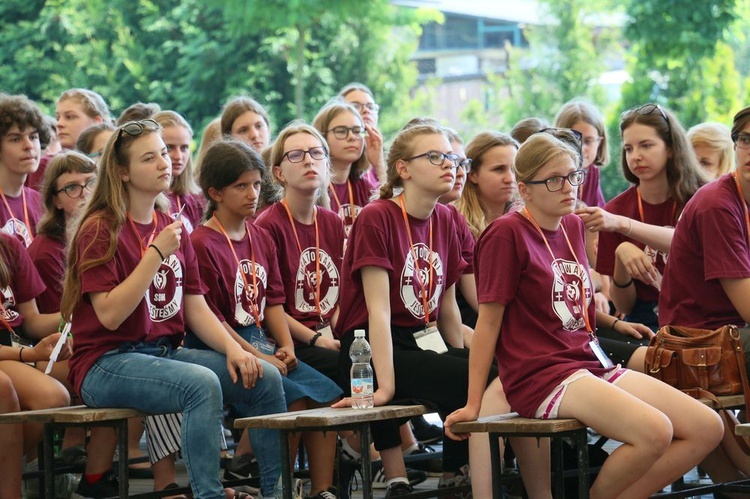 400 młodych ludzi przyjechało na SDM do Pliszczyna.