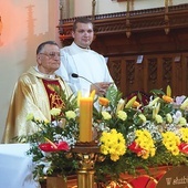 ▲	Jubilat obecnie jest rezydentem w parafii pw. św. Katarzyny Aleksandryjskiej.