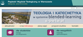 Jedyne w Polsce studia teologii w systemie blended learning