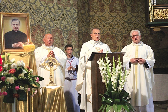 Ksiądz Stefan Moszoro-Dąbrowski mówił o twórcy Dzieła w nawiązaniu do pobożności eucharystycznej.