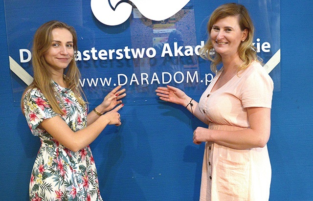 Na włączanie się w letnie inicjatywy DA zapraszają (od lewej): Ewa Klocek i Anna Wojtuniak.