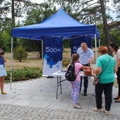 Stalowa Wola, Parki Miejski. Mobilny punkt 500+.