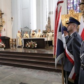 Mszę św. wraz z bp. Zbigniewem Zielińskim koncelebrowali duszpasterze policji z Gdyni, Starogardu Gdańskiego, Sztumu i Tczewa.