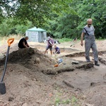 Prace archeologiczne w Czechowicach   