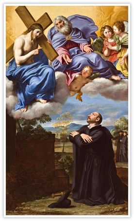 Domenico Zampieri, zwany Domenichino
Wizja św. Ignacego Loyoli w La Storta
olej na płótnie, ok. 1622
Muzeum Sztuki, Los Angeles