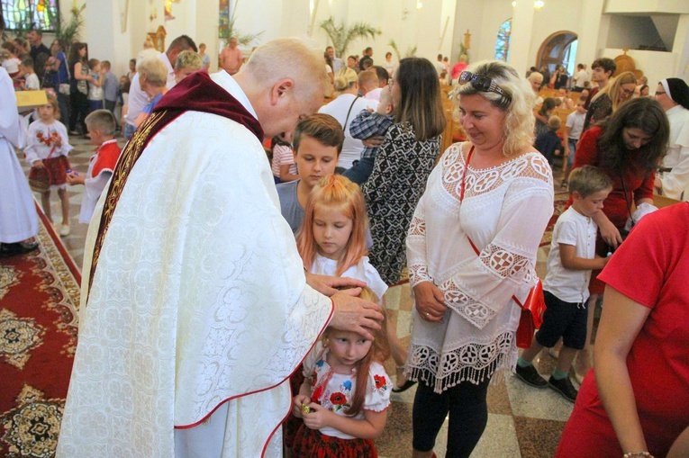 Krużlowa. Rozpoczęcie odpustu ku czci Przemienienia Pańskiego