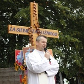 Homilię wygłosił ks. Piotr Krzyszkowski.