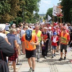 Powitanie 28. Pielgrzymki Cieszyńskiej na Jasnej Górze - 2019