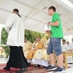 Pielgrzymkowa Eucharystia w Kamieniu Śląskim