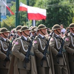 Katowice. Defilada "Wierni Polsce"