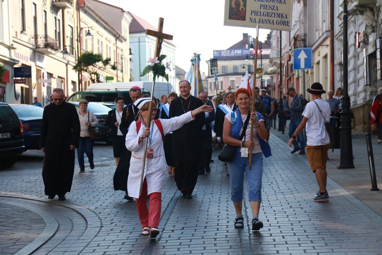 Rozpoczęcie Pieszej Pielgrzymki Tarnowskiej