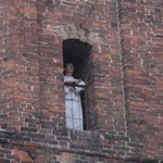 Kazanie z wieży u dominikanów