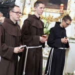 Obłóczyny w klasztorze franciszkanów we Wschowie