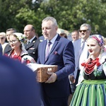 Walewice. Dożynki województwa łódzkiego