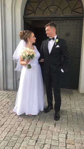 ▲	Ola i Grzegorz pobrali się 24 sierpnia w parafii pw. Najświętszego Zbawiciela w Zielonej Górze.