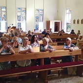▲	Uczestnicy w seminaryjnej kaplicy.