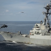 Amerykański niszczyciel przepłynął w pobliżu należących do Chin Wysp Paracelskich