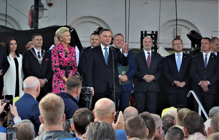 W SŚKOiW uczestniczyli znakomici goście m.in. prezydenr RP Andrzej Duda wraz z małżonką. 