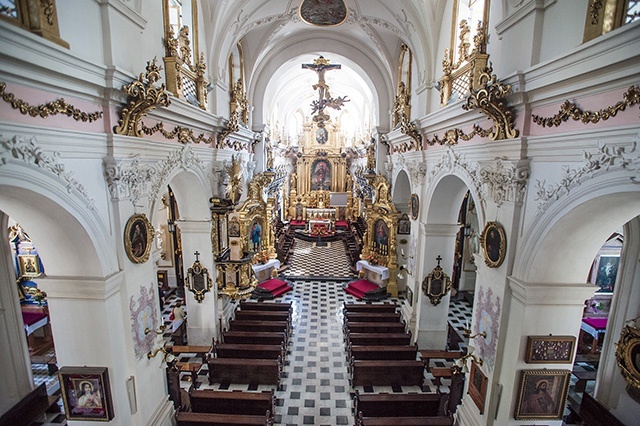 Młodzież spotykała się  z nim w kościele  św. Floriana w Krakowie.