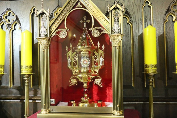 Relikwie św. Ignacego w parafii Niemce.