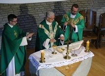 Brenna, 22 września. Eucharystia na zakończenie rekolekcji dla pracowników GN.