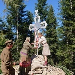 Krzyż partyzancki w Kamionce