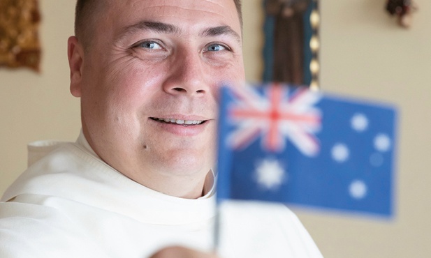 O. Damian Mosakowski od kilkunastu lat pracuje w parafii w diecezji Wollongong w Australii.