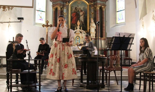 Opowieść o św. Melchiorze w kościele Trójcy Świętej w Cieszynie.