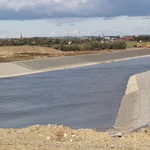 Zbiornik Racibórz Dolny - woda już płynie