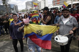 Protesty na ulicach Ekwadoru
