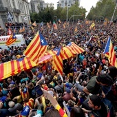 Ponad pół miliona osób protestuje w Barcelonie