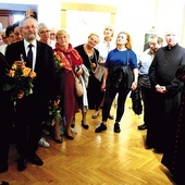 Za otwarcie ekspozycji dziękowali państwo Ziębowie z KIK w Tarnowie, organizatorzy Tygodnia Kultury Chrześcijańskiej.