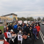 Protest ekologiczny "Benzen nas zabija"