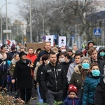 Protest ekologiczny "Benzen nas zabija"